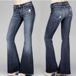 7 For All Mankind Women's Andie Super Flare Jeans Size 32